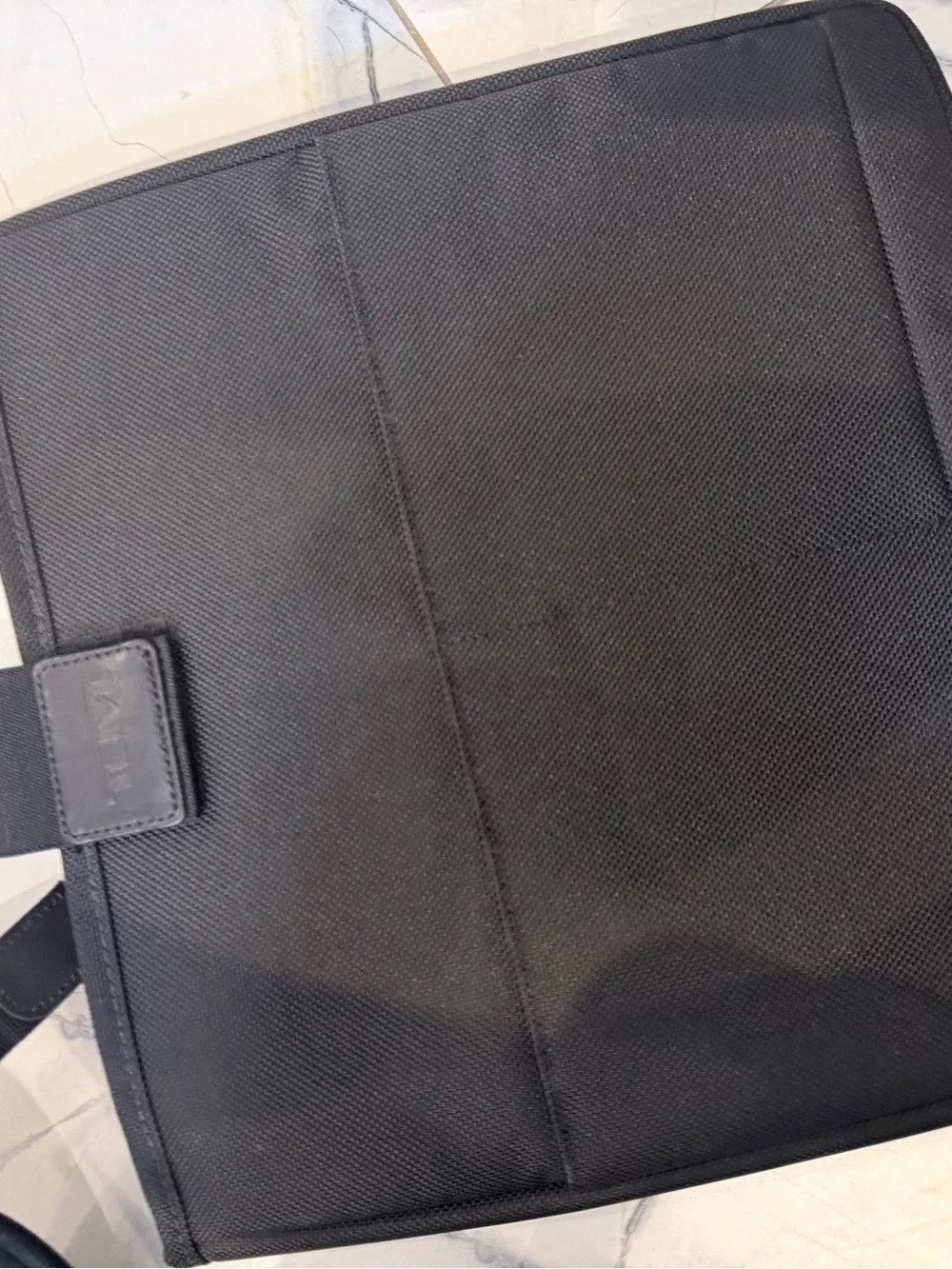 TUMI Alpha Brief Pack Backpack Laptop Tablet Black Nylon Bag 26186D4